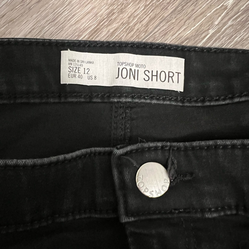 Topshop Joni High Waist Jean Shorts